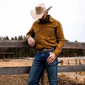 Big brim drama hard coffee hat with tweed outdoor cowboy top shade warm