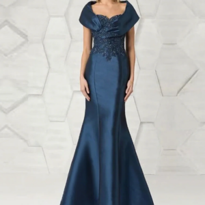 Sweetheart Off the Shoulder Trumpet Robes Trendy Lace Appliques Mother of The Bride Dress Customized