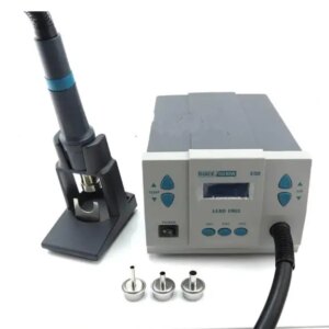 QUICK 861DW Heat Gun, Lead-Free, Hot Air Welding Station, Hairdryer, Soldering, Rework Station, 1000W