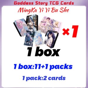 2025 MingKa Yi Yi Bu She Cards Goddess Story Swimsuit Bikini Feast Booster Box Doujin Toy And Hobbies Gifts