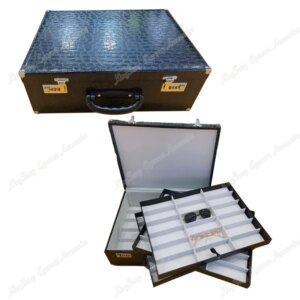 54/72pcs Coded Lock Optical Frame or Sunglass Storage and Presentation Handheld Sample Case for Salesman and Opticien
