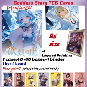 2025 Newest Yu Yan Nan Zhi A5 Boards Waifu Acrylic Borad Anime Rare Hobby Collection ACG Girls