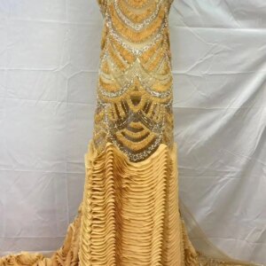Luxury African Sequin Beaded Lace Fabric 2025 High Quality Groom Nigerian Wedding Bridal Embroidery French Tulle Sewing