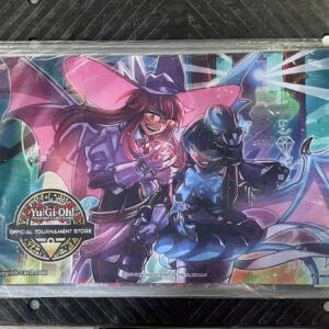 Yugioh KONAMI Duel Monsters Official Tournament Evil Twins Ki-sikil & Lil-la Collection Official Playmat Mat Table Play Pad