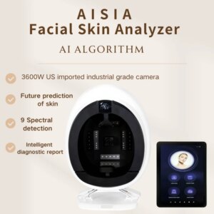Facial Skin Analysis Machine 15.6-inch 36 Million PX Dual HD Camera AI Technology 8 Spectra To Analyze Precise Analysis Result