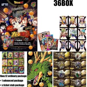 Dragon Ball Cards Booster Box Case Wholesale Playing Cards Tcg Board Games Party Kids Toys