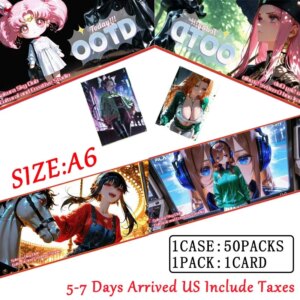 Wholesale Goddess Story Booster Box A6 OOTD Change Clothes Waifu Doujin Toy Sexy Nude Breast Anime Christmas Gift