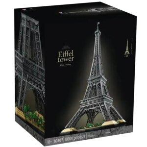 10001pcs Architecture Series Eiffel Tower Model Building Blocks 1.5 Meters Large Building Adult Set Toy Birthday Gift