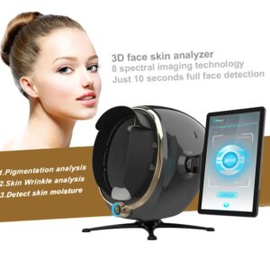 Skin Analysis Machine Professional Facial – AI Imaging 13.3-Inch, High-Definition Facial Diagnostic Tool for Salons & Spas, Pers