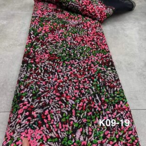 Africa Nigerian Beaded French Mesh Lace With Sequins High Quality 2025 Embroidery Lace Sequins Lace For Wedding Dresses Women