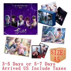 2025 Wholesales Love And Deep Space Love Cultural Creation SSP Card Male God Series Anime TCG Playing Cards Party Games