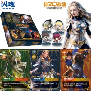 Genuine Rune Battlefield: League of Legends Card Trial Ground Game Collection Cards Anime Peripheral Toys Flash Card Gifts