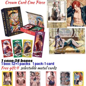 2025 Newest Crown Card One Piece Cards Goddess Glue Bor Nami Booster Box CCG TCG Hobby Gift
