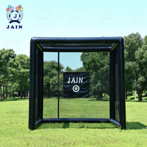 Stock Inflatable PVC Baseball Softball Batting 5~12 Years Gift Inflatable Backyard Training Cage With Baseball Net for Play