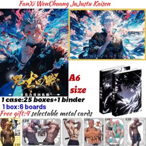 2025 Newest FanXi WenChuang JuJutsu Kaisen A6 Boards JJK Gojo Satoru Nanami Sukuna Ryomen Sukuna Hobby Chrismas Gift
