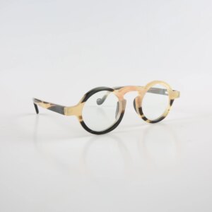 Man Glasses Frames Unique Vintage Retro Myopia Optical Lenses Eyeglasses Handmade Natural Horn Prescription Man Glasses Frames