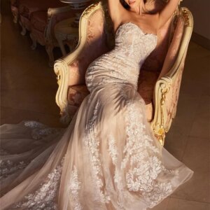 Simple Sleeveless Evening Gown 2024 Classic Tulle Dress Elegant Appliqué A-line Floor-length Gowns Vestidos De Novia