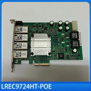 4-port POE Gigabit Ethernet Card LREC9724HT-POE