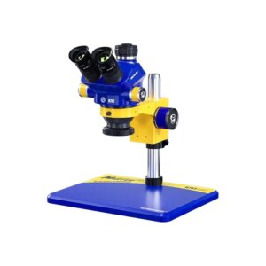 MECHANIC Trinocular Stereo Microscope D75T-B11 HD display Industrial 7X 50X Continuous zoom for PCB Motherboard Inspection