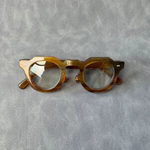 Eyeglass Frames Unique Retro Handmade Natural Horn Prescription Man Women’s Glasses Frames Myopia Optical Lenses Eyeglasses