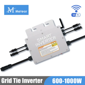 600W 700W 800W 1000W Grid Tie Micro Solar Inverter Waterproof IP65 Input 20-60V Output 110V 230V With Wifi Pure Sine Wave Conver