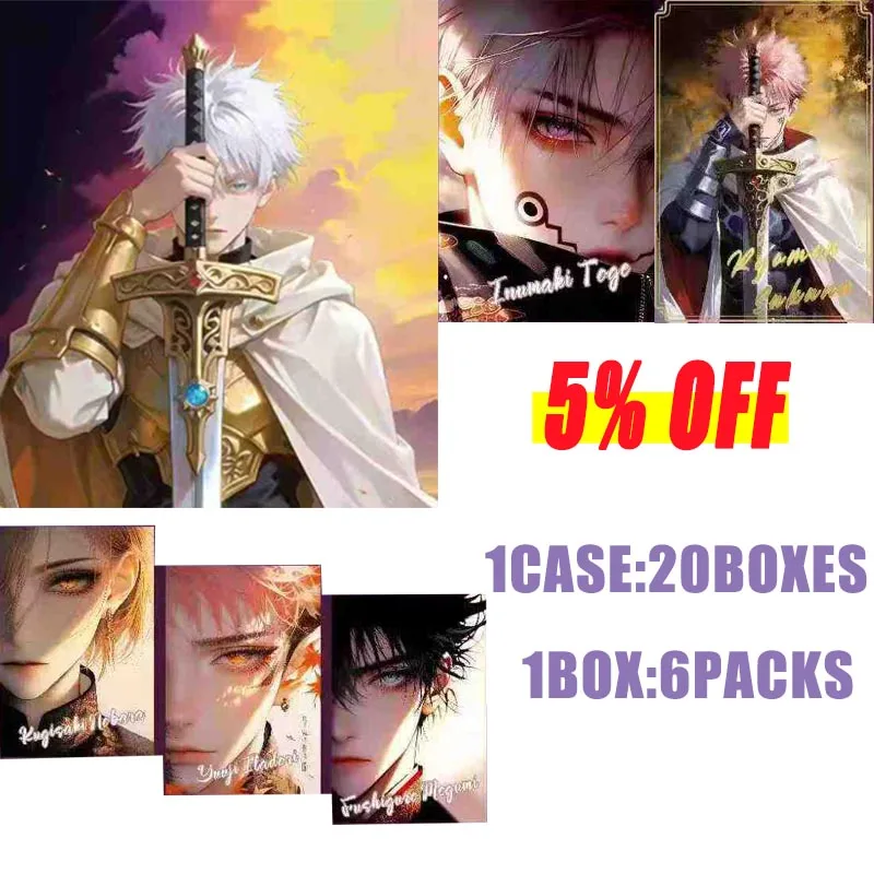 New 2025 Wholesales Jujutsu Kaisen Ugu Culture Wave3 Collection Cards Gojo Satoru Doujin Kids Toys Hobby Gift