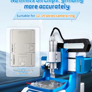 JCID iP12-14 Series Rear Camera Ring Grinding Mould For EM02 CNC Machine Using Mobile Phone Back Glass Repair Tool