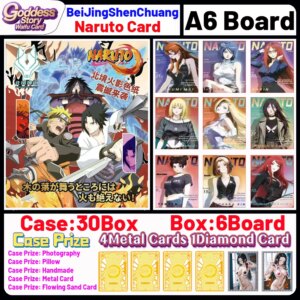 2025 Newest ”BaiJingShenChuang”Naruto Board Cards MR Card Anime Character Collection Card Childrens Anime Cards