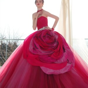 Luxurious Sleeveless Evening Dresses 2024 Charming 3D Floral Bride Gown Classic Strapless Prom Dress Vestidos De Novia