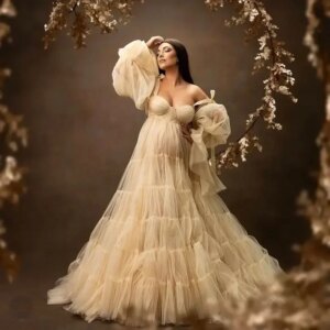 Maxi gown maternity dresses photoshoot baby shower платье для беременных فساتين حوامل vestidos para embarazadas