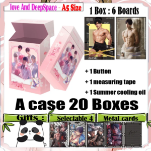 Love And Deepspace New A5 Size Board ‘ Pure man hot ‘ Hobby Manfu CCG Collection Card Game Acrylic Board Girls Gifts Toys