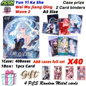 2025 Wholesale Newest A5 Size Yun Yi Ka She Wei Mu Jiang Qing Card Board Waifu Ganyu Palying Trading ACG CCG TCG Hobbies Gift
