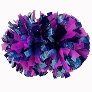 30pcs 2022 Cheerleading Metallic Pom Poms with Factory Price