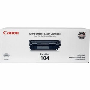 Genuine 104 Black Toner Cartridge for HighVolume Printing in Office and Home Environments Compatible with L120 D420 MF4150d MF4