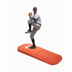 Portable Baseball Softball Pitching Mound 127-Inch Outdoor Team Sports Training Equipment