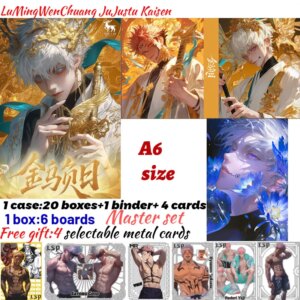 2025 Newest LuMingWenChuang JuJustu Kaisen A6 Boards Gojo Satoru Nanami Sukuna Hobby Chrismas Gift