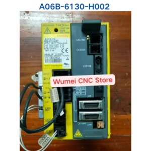 Second-hand test OK  Servo drive  A06B-6130-H002  Fast Shipping