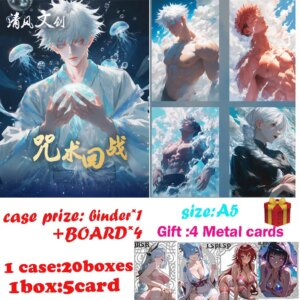 Qing Feng Culture Creation Jujutsu Kaisen Acrylic Color Boards JJK Booster Box Gojo Satoru Nanami Sukuna Hobby Chrismas Gift