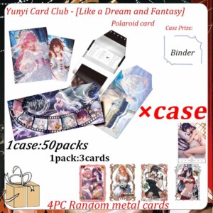 Yunyi Card Club Like a Dream and Fantasy Polaroid Tearable Collection Cards Rem Spicy Bikini Uniform Goddess Card Doujin Toy
