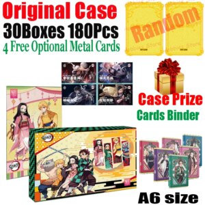 New Yuegu 2 Demon Slayer Limited Collection Colored Paper Hobby Anime Nezuko Shinobu Mitsuri Game Boards Kids Birthday Gift