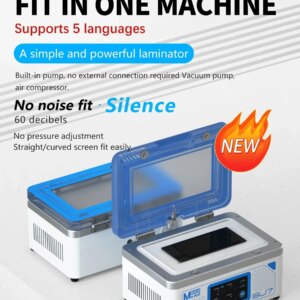 MaAnt SU7 7-inch Vacuum Laminating and Degassing Machine Mobile Phone Maintenance LCD OCA Screen Defoamer Bubble Remover Set