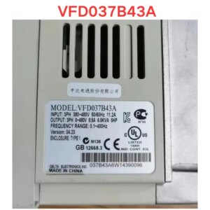 Used inverter VFD037B43A Functional test OK Fast Shipping
