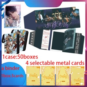 2025JingQi Creative Hobby Game Manfu Polaroid card Collection Card Husbando Card Shen Xinghui Doujin Toys Card Gifts