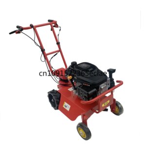 Self-propelled lawn orchard mower agricultural broken grass gasoline wasteland reclamation artifact