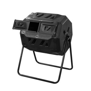 Compost Bucket Garden Nursery 160L Deciduous Plastic Box Fertilizer Fermentation Garbage Bin