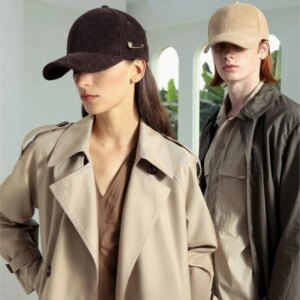 Designer corduroy baseball for both men and women women’s with big heads