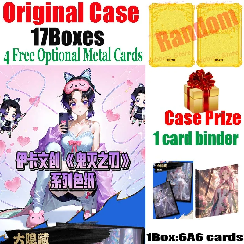 Ika Creative Demon Slayer A6 Premium Acrylic Color Paper Anime Nezuko Shinobu Mitsuri Sexy Bikine Uniform Lace Underwear Boards