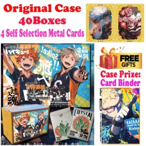 Wholesale 2024 Newest Haikyuu B5 Size Collection Card Board Crystal Culture Game Play Trading Game TCG Collection Card