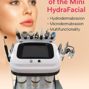 Portable 10 in1 Hydro Hydra Cleaning Dermabrasion Skin Deep Face Cleansing Hydra Oxygen Facial Machine