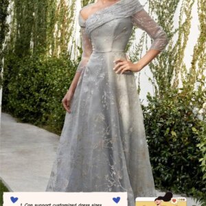 Classic Satin Mother of the Bride Dresses 2024 Elegant Prints Prom Gown Modest Floor-length Evening Dress Vestidos De Novia